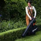 Soprador de Folhas Husqvarna Aspire BVX-P4A com Bateria e Carregador